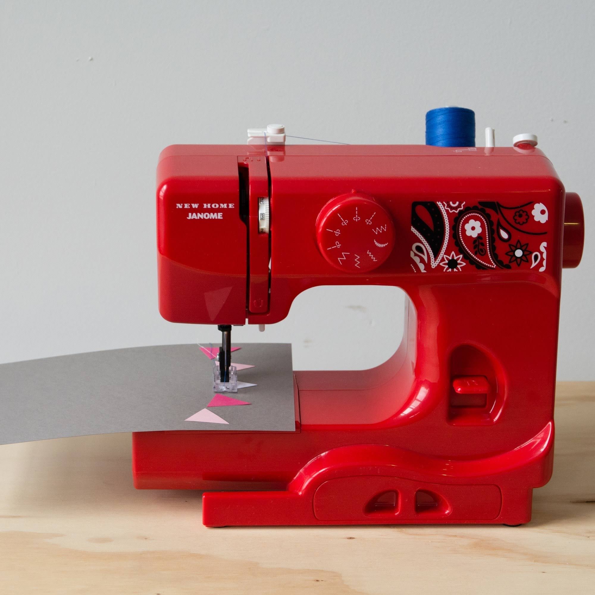 Janome Portable Sewing Machine in Blush