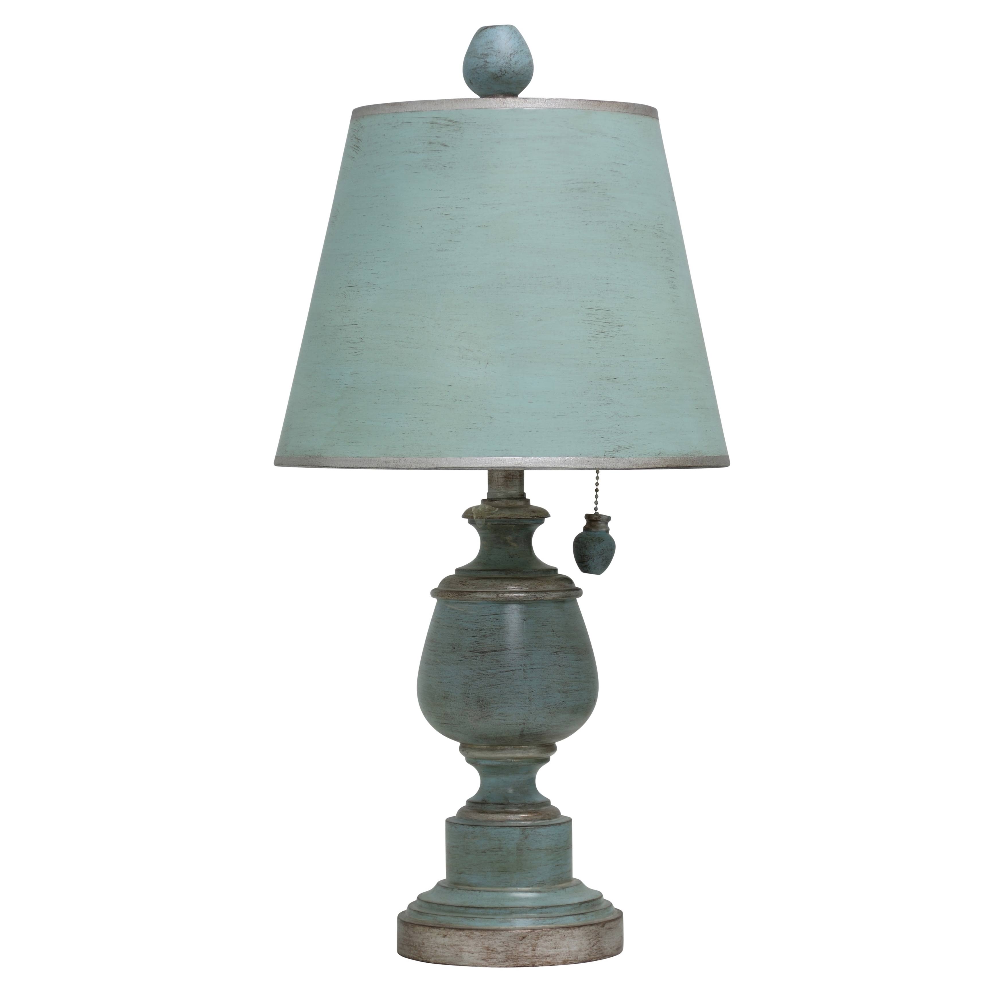 Stylecraft Chelsea Accent Table Lamp - Blue