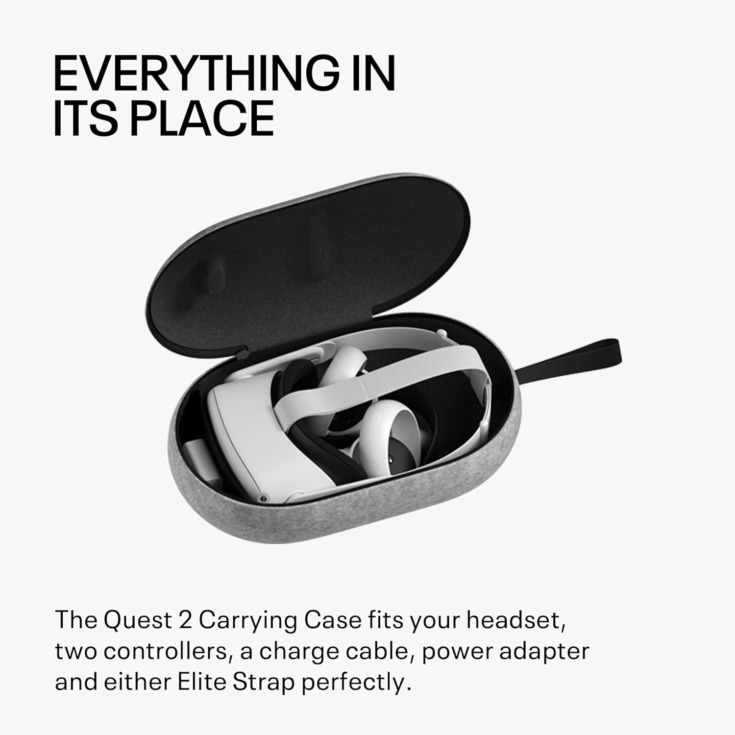 Oculus Quest 2 Carrying Case for Lightweight, Portable Protection - VR Pack of 2