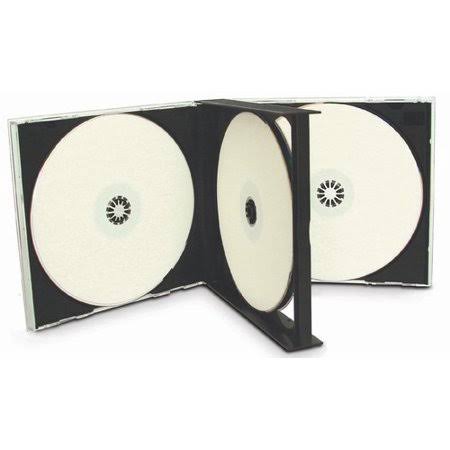 CheckOutStore 100 Black Quad 4 Disc CD Jewel Case