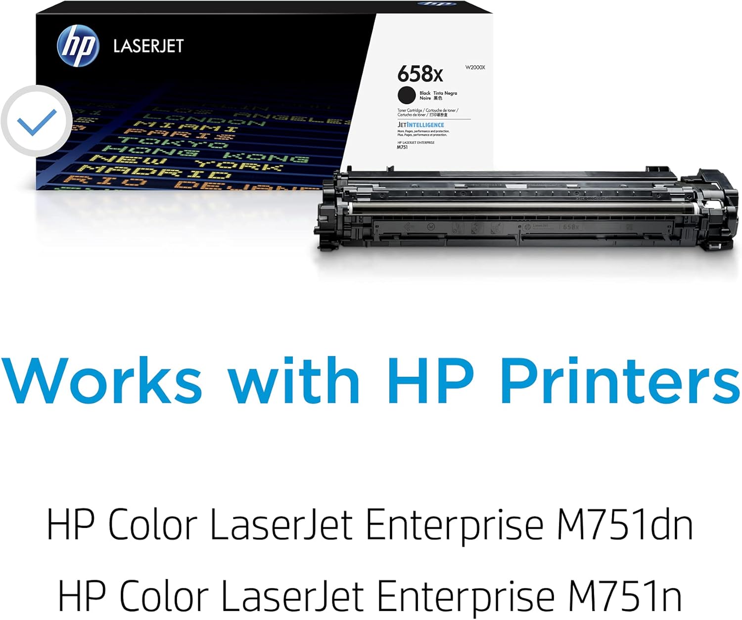 HP 658X | W2000X | Toner-Cartridge | Black | High Yield