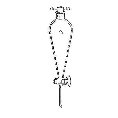 Ace Glass, 7226-16, Separatory Funnel with Glass Stopcock and Stopper