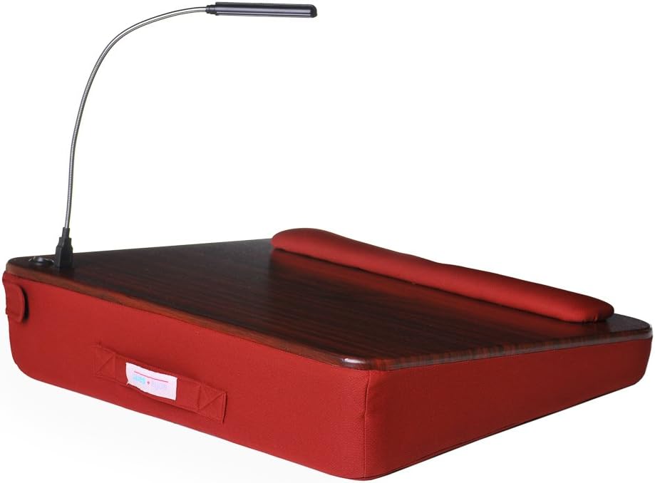 Sofia + Sam Memory Foam Lap Desk with USB Light (5035) Pack of 2