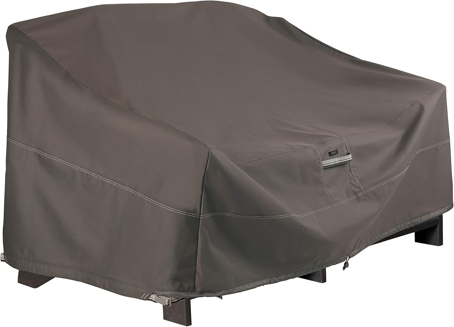 Classic Accessories Ravenna Water-Resistant 66 Inch Patio Double Adirondack Cover