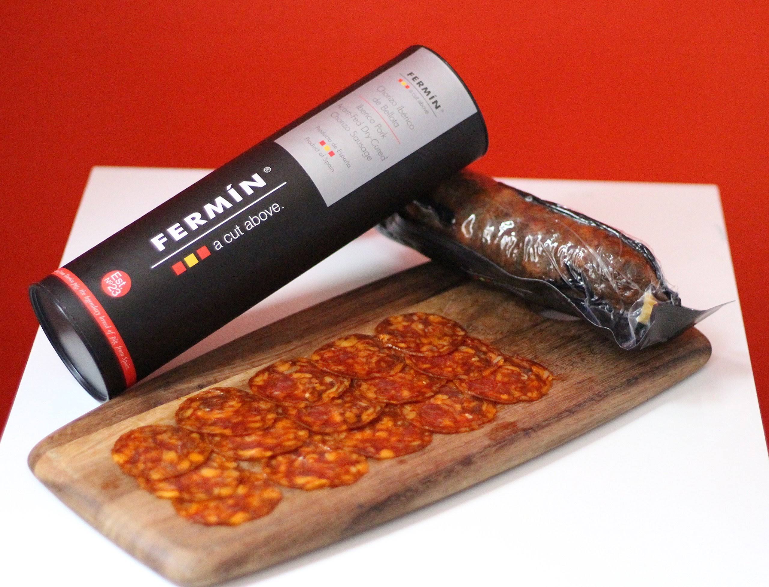 Fermin Chorizo Iberico De Bellota Acorn-Fed Imported from Spain 1 lb