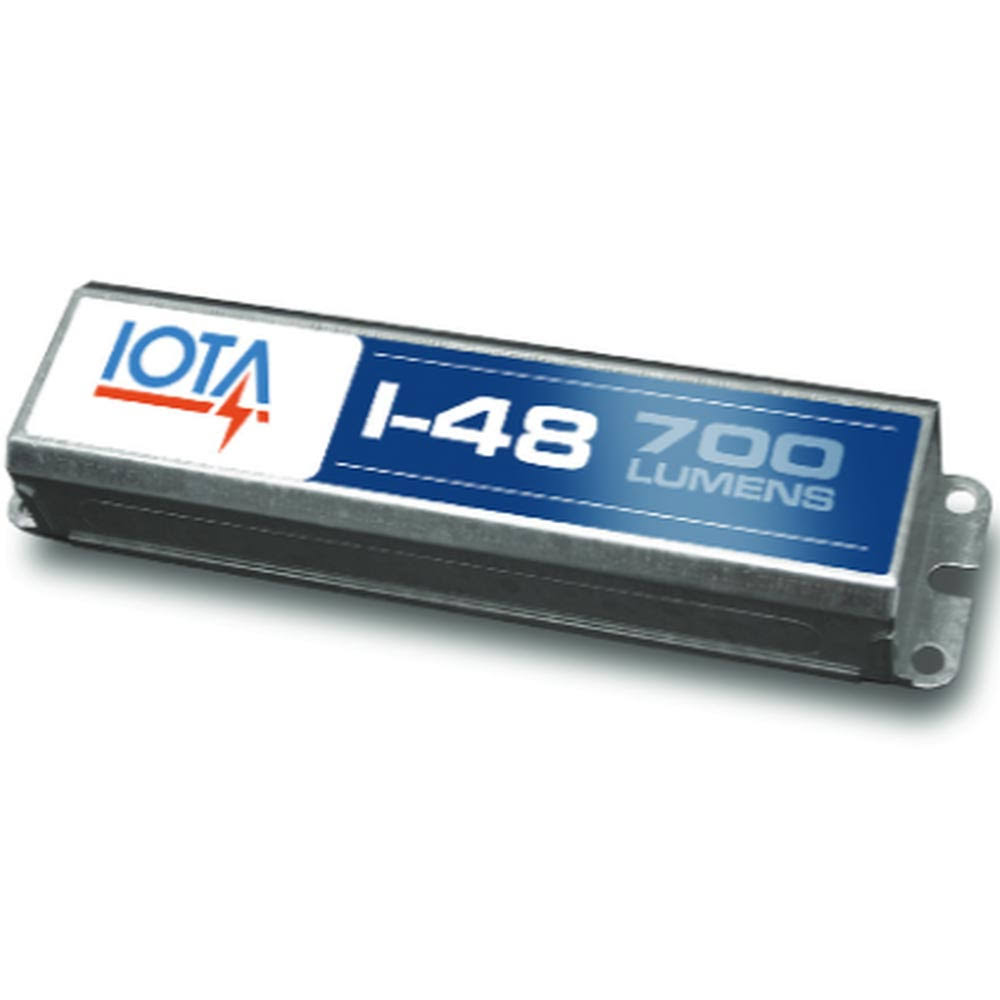 Iota I-48 - Emergency Backup Ballast - Operates T8, T12, Pl - Type A Lamps - 120-277V