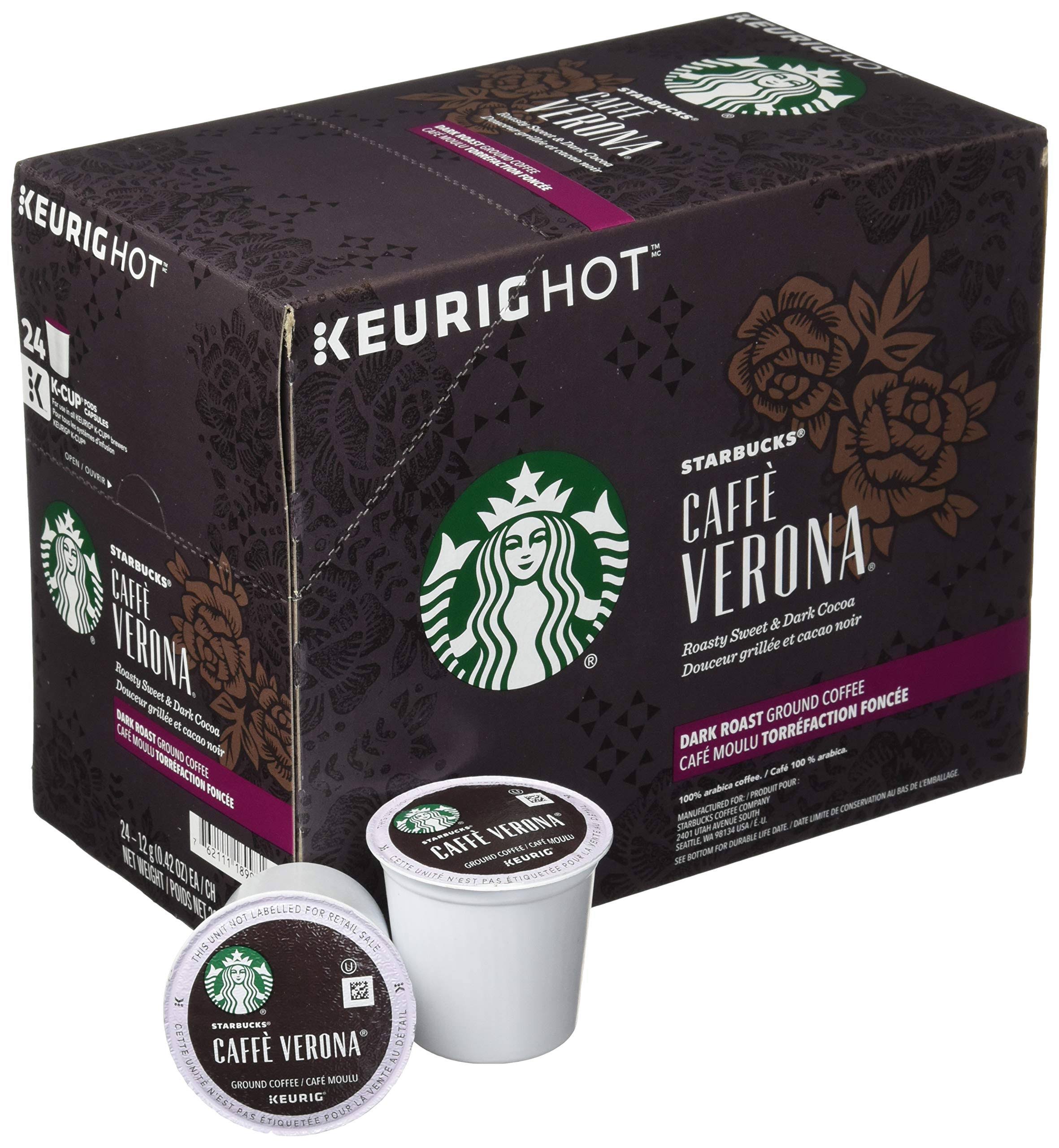 Starbucks Caffe Verona Coffee 96 K Cups Packs