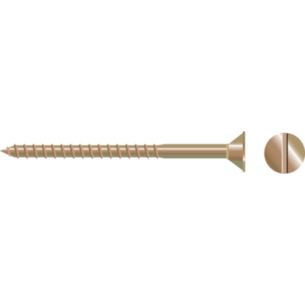 Seachoice - Slotted Wood Screw - Flat Head #10 x 3x22 - Sc2092