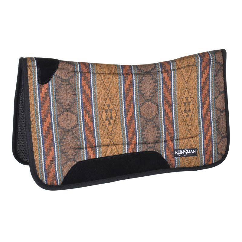 Reinsman Tacky Too Sq Contour 32x32 Org/Tan Pad Orange