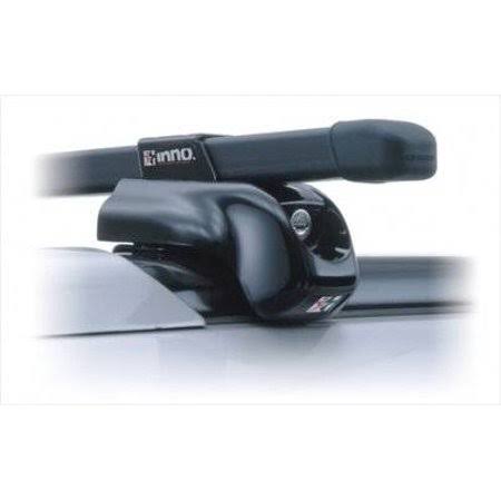 INNO Rack 1998-2007 Lexus LX470 with Factory Rails Roof Rack System Intr/INB137/TR502, Black