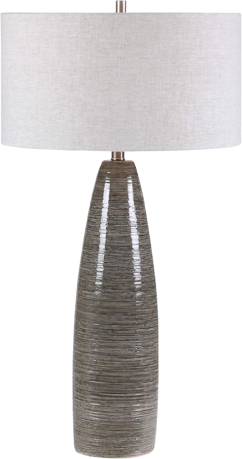 Uttermost Cosmo Table Lamp in Rustic Black