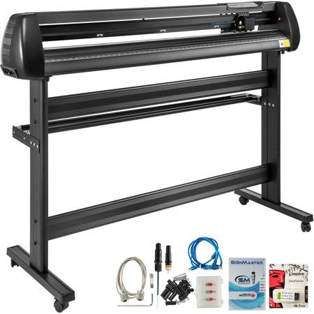 Vevor 53 inch Vinyl Cutter,1350mm Vinyl Cutting Plotter,Vinyl Cutter Machine,Manual Vinyl Printer Plotter Cutter with Floor Stan