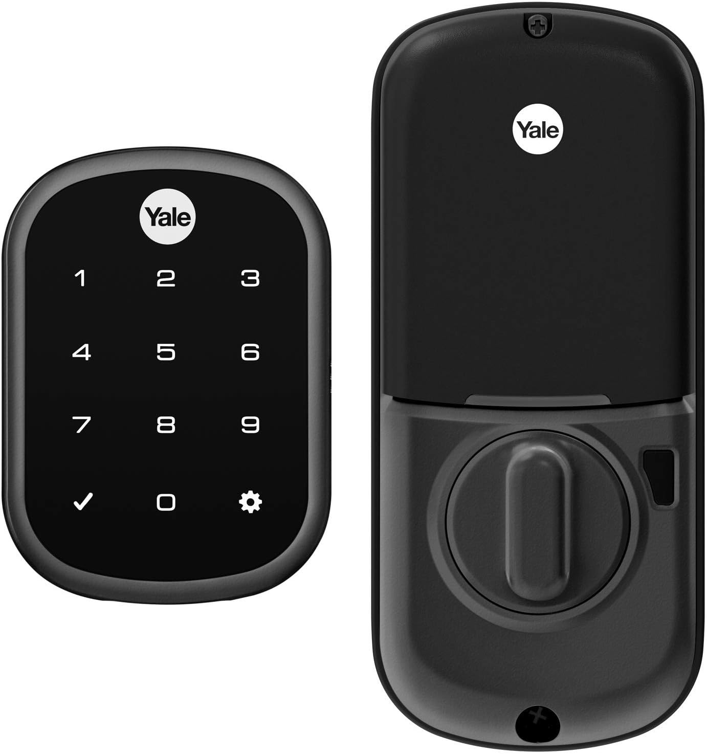 Yale Assure Lock - Touchscreen Keypad Door Lock in Black