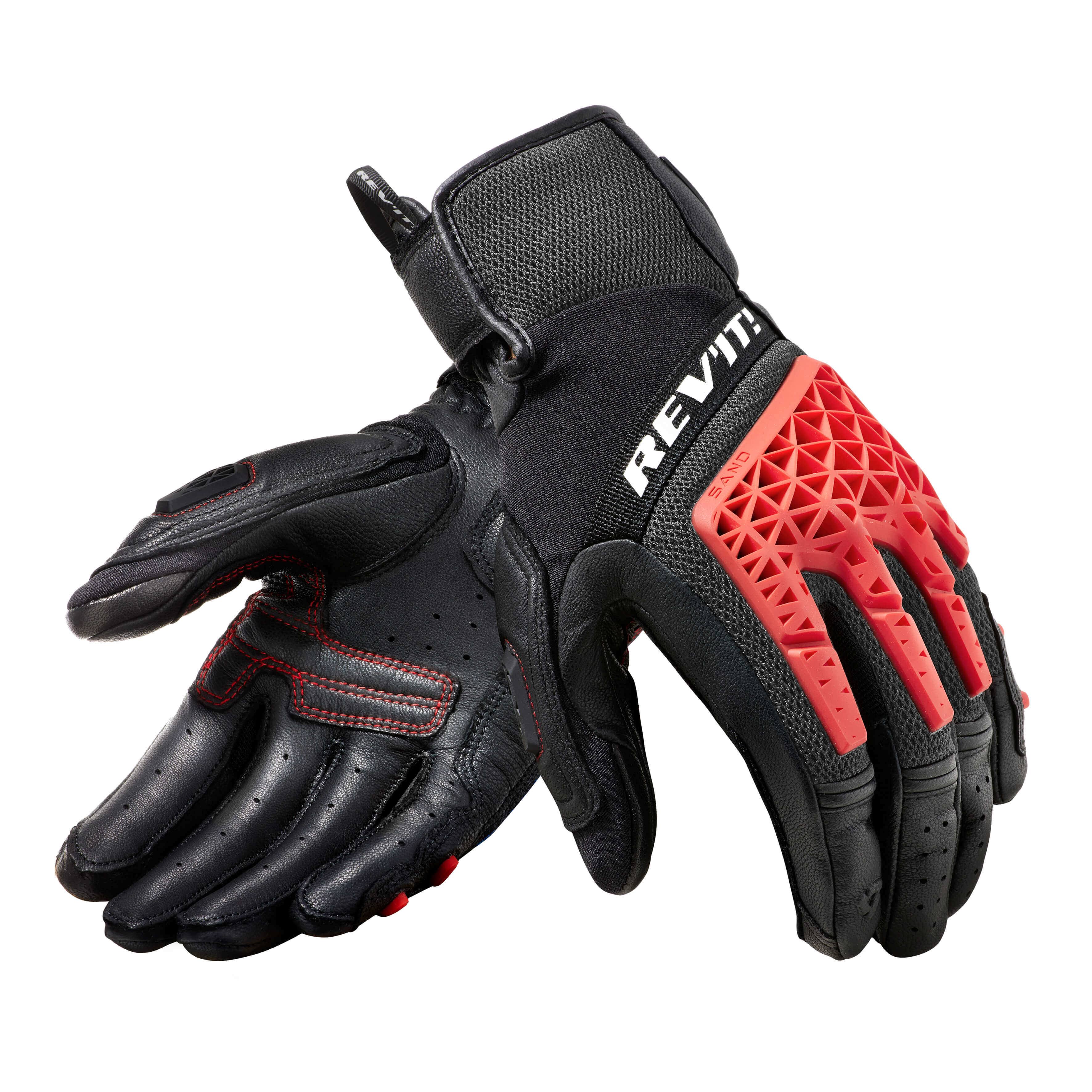 Revit Sand 4 Gloves black-red S