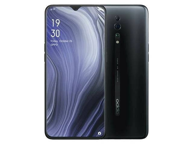 Oppo Reno Z Dual-SIM 128GB + 4GB Ram (GSM Only, No CDMA) Factory Unlocked 4G/LTE Smartphone - Jet Black