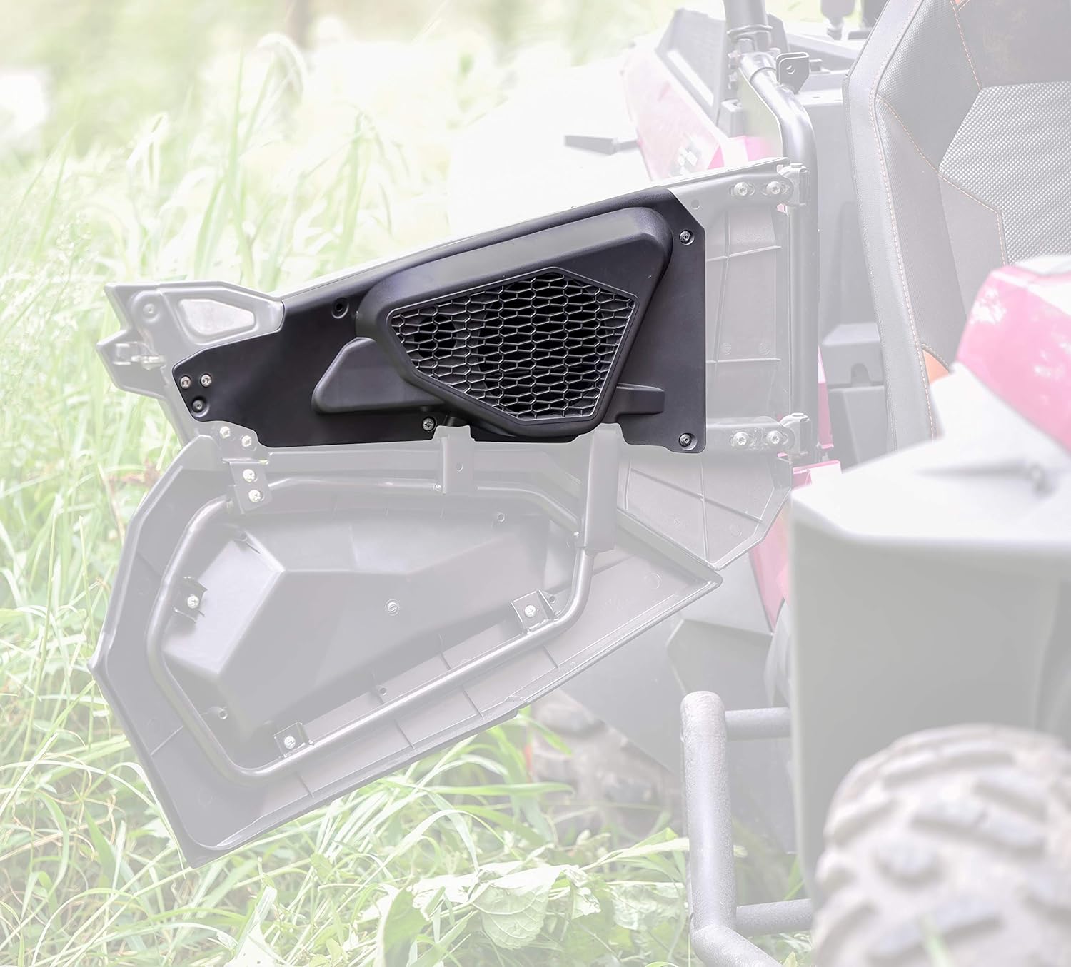 UTV Door Speakers Pods for RZR, SAUTVS 6.5 inch Front Speaker Pods Panels for Polaris RZR XP 4 1000,XP 1000,RZR 900,RZR 4 900 EPS Accessories 2014-2019(2PCS)