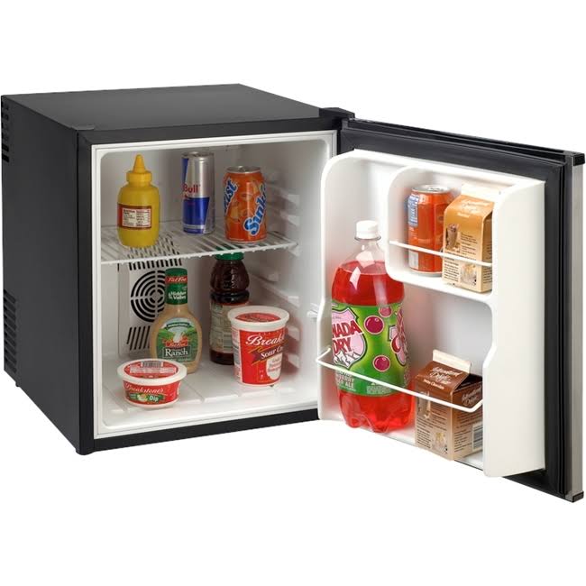 Avanti SHP1712SDC-IS Refrigerator - 17x22 - 1.7 cu ft - Black/Stainless Steel