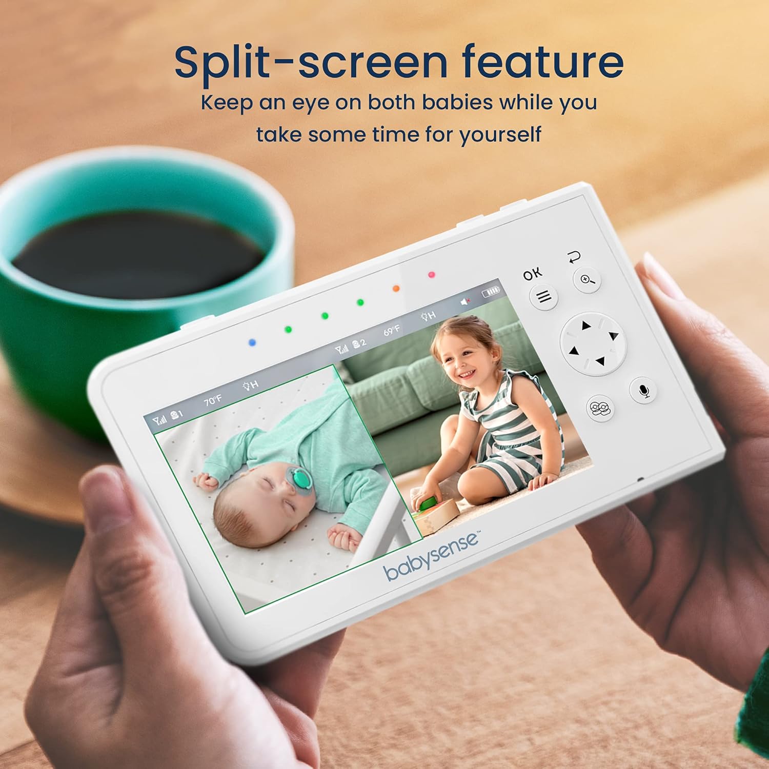 Baby Monitor, Babysense 4.3