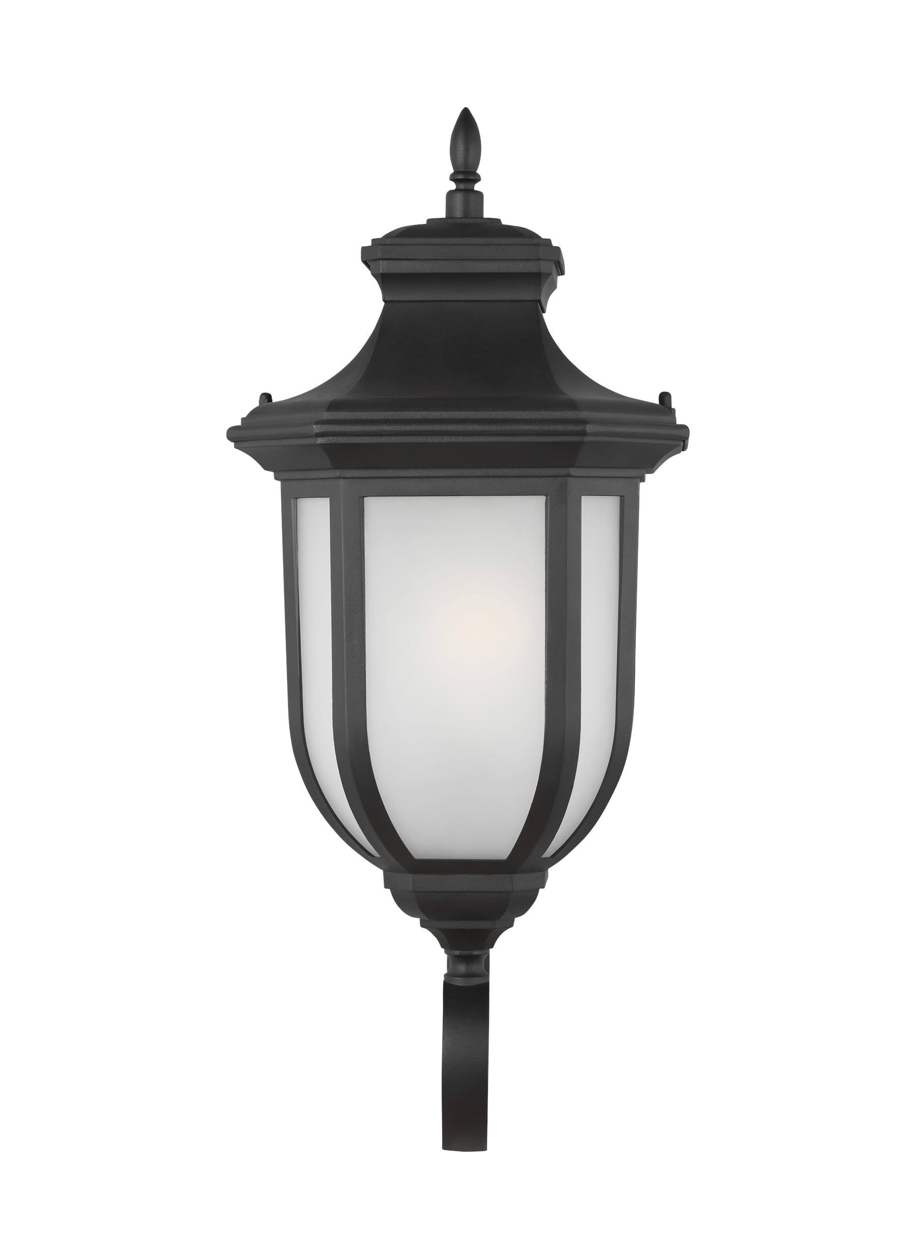 Generation Lighting - 8736401EN3-12 - One Light Outdoor Wall Lantern - Childress - Black