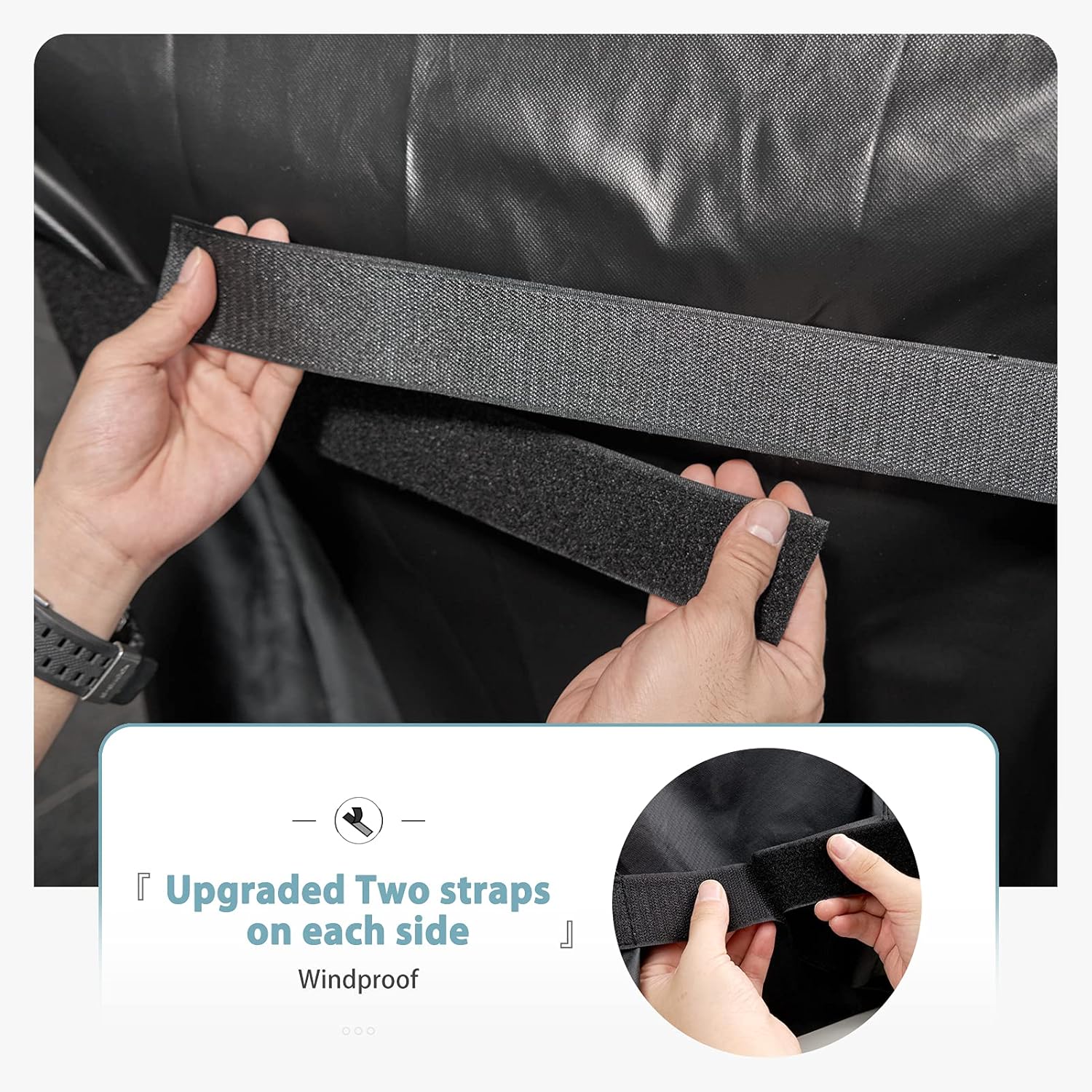 SHINESTAR 72-Inch Grill Cover for Napoleon, Brinkmann, Weber, Blackstone, Also Fit Combo Grill for Pit Boss, Cuisinart, Members Mark and More, Universal 67-72