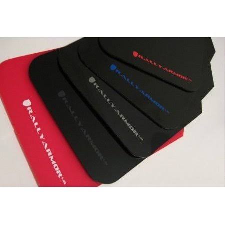 Rally Armor UR Black Mud Flaps w/ Red Logo - 10+ Outback - MF16-UR-BLK/RD