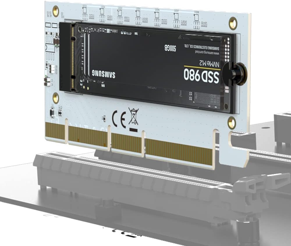 MAIWO M.2 Expansion Card Adapter,MAX 32Gbps NVMe SSD to PCIe 3.0 X16/X8/X4 Adapter M Key Converter Card Support M.2 Hard Drive Speed Up,2230 2242 2260 2280,Compatible with Windows 7/8/10 & Linux Pack of 2