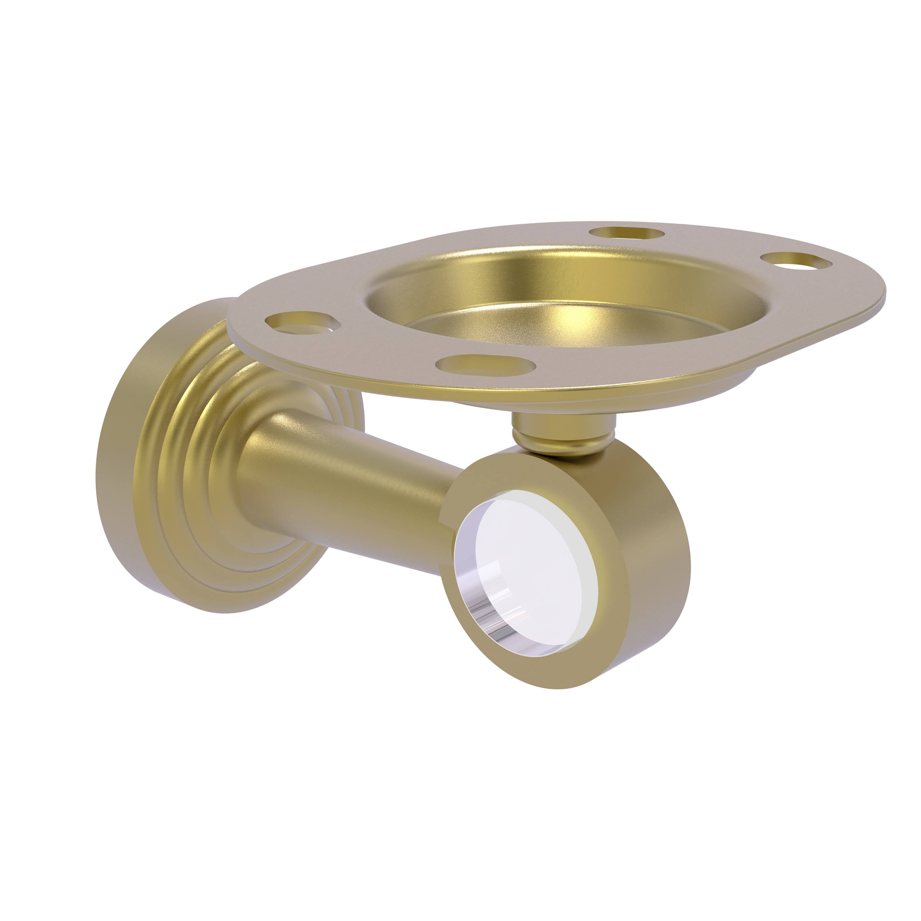 Allied Brass Pacific Beach Collection Tumbler and Toothbrush Holder - Polished Brass PB-26-PB