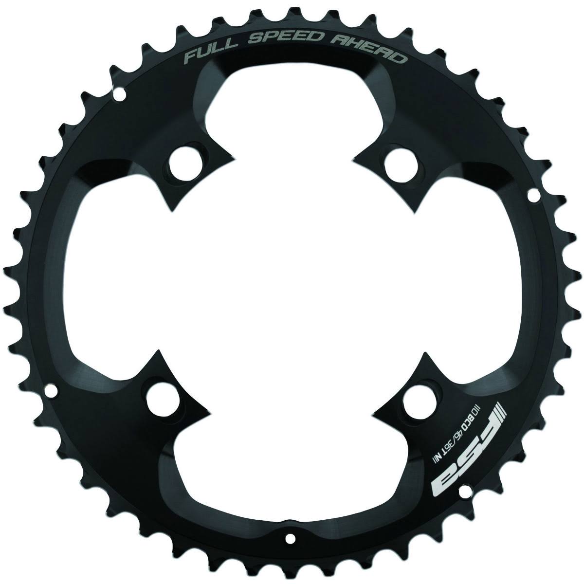FSA SL-K Powerbox Chainring 110mm N-11 Black 42T. WA112