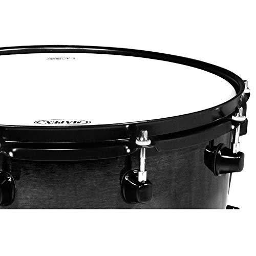 Mapex MPX Series Maple Snare Drum Transparent Black Finish 14x22 x 8x22