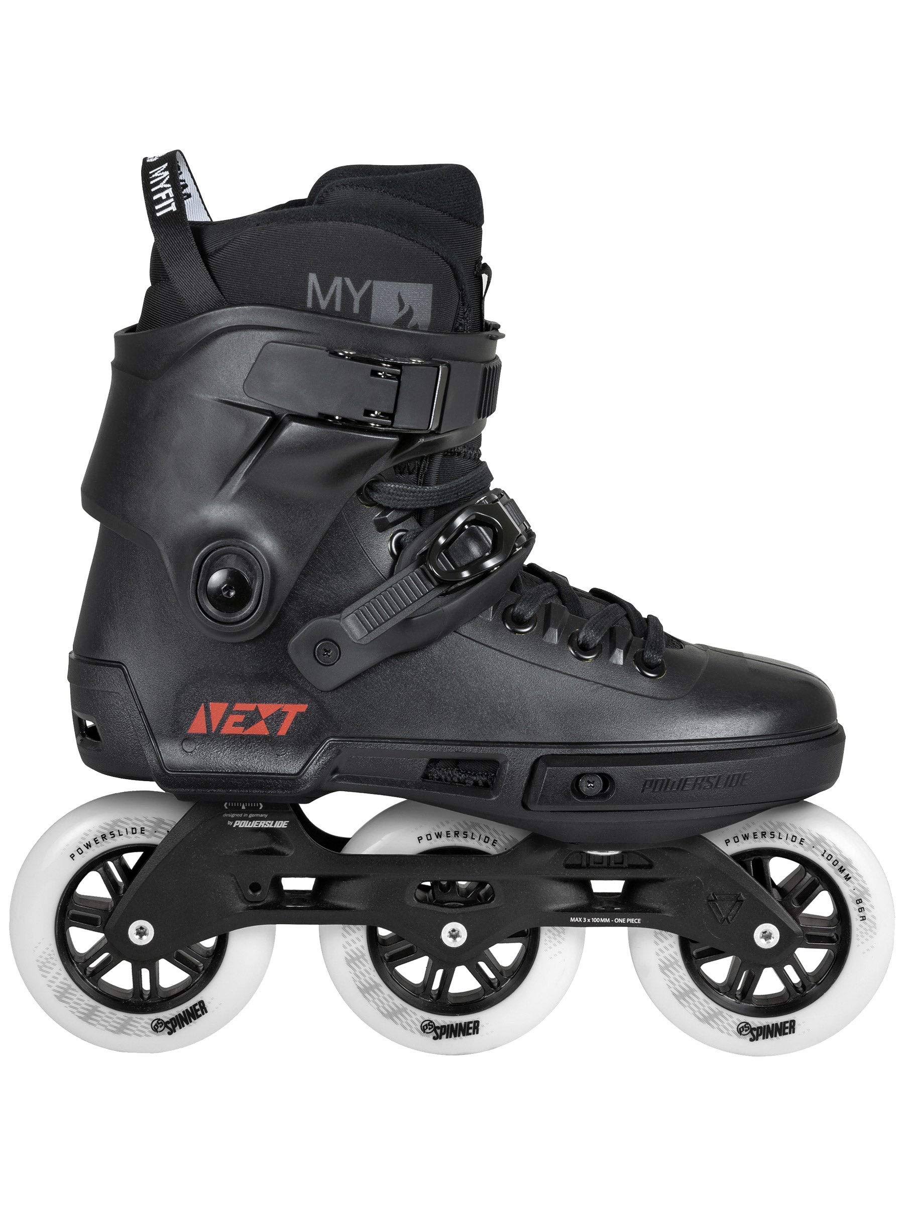 Powerslide Next Core 100 Skates - Black