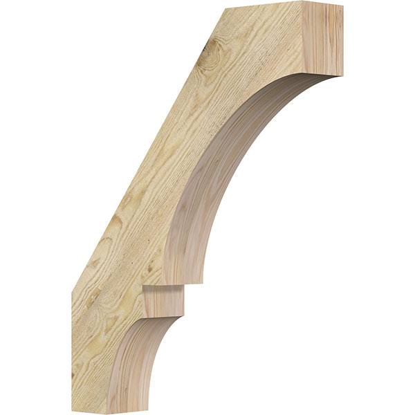 4x22W x 20x22D x 26x22H Balboa Rough Sawn Brace, Douglas Fir