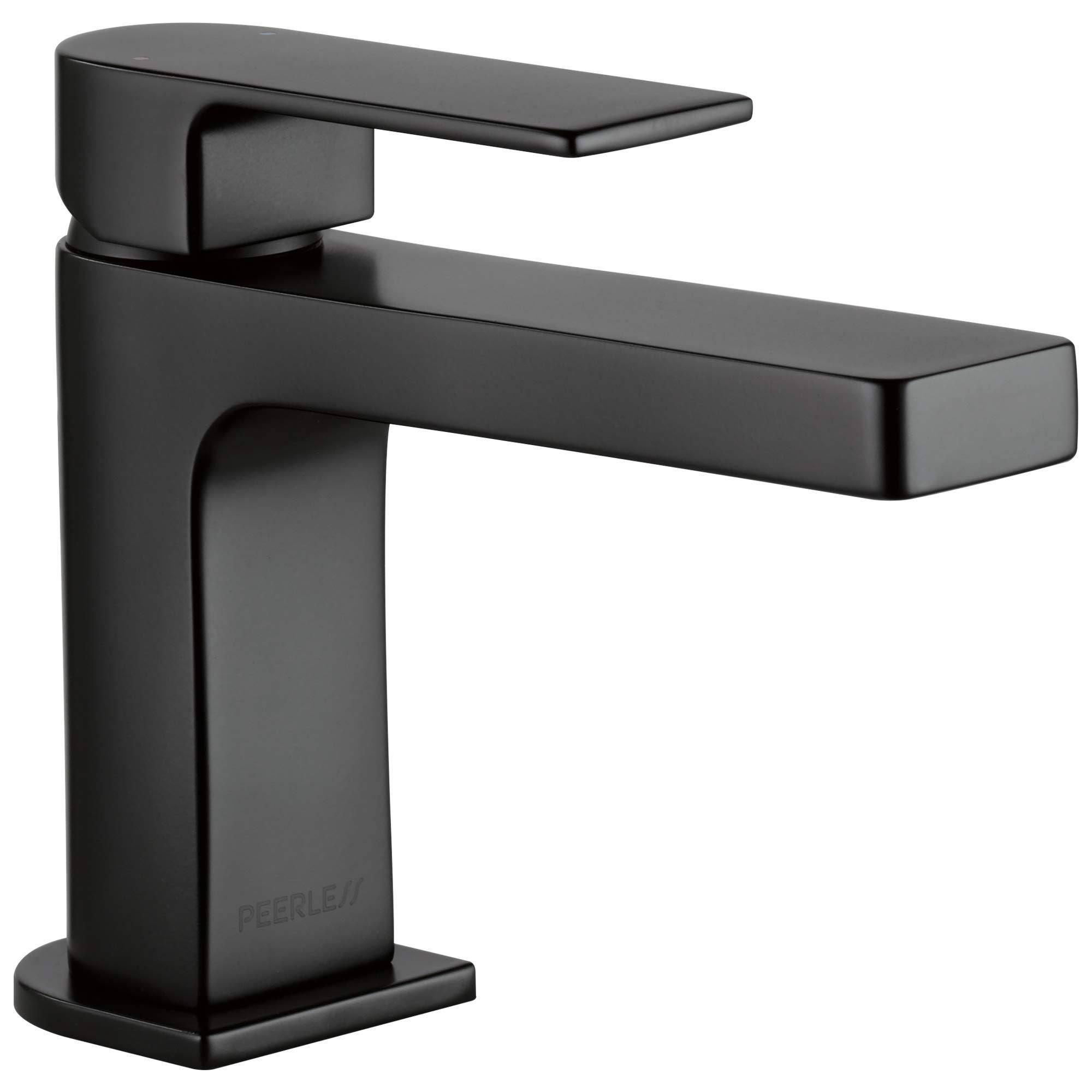 Peerless P1519LF-BL-LPU Single-Handle Lavatory Faucet in Matte Black