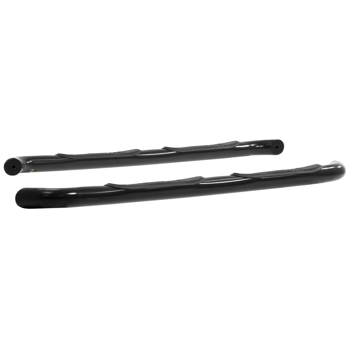 Aries 3 inch Round Side Bars | 202008 | Black | Toyota Tacoma