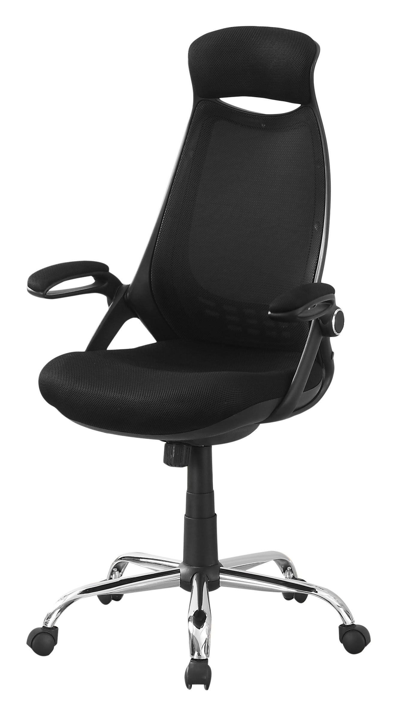 Monarch Adjustable High Back Office Chair in Black
