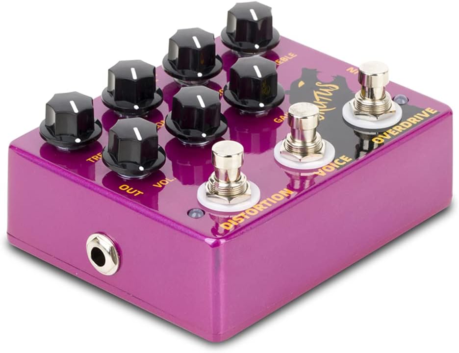 Caline DCP-02 BRUTUS Distortion Overdrive Effect Pedal Dual Guitar Pedal Pack of 2