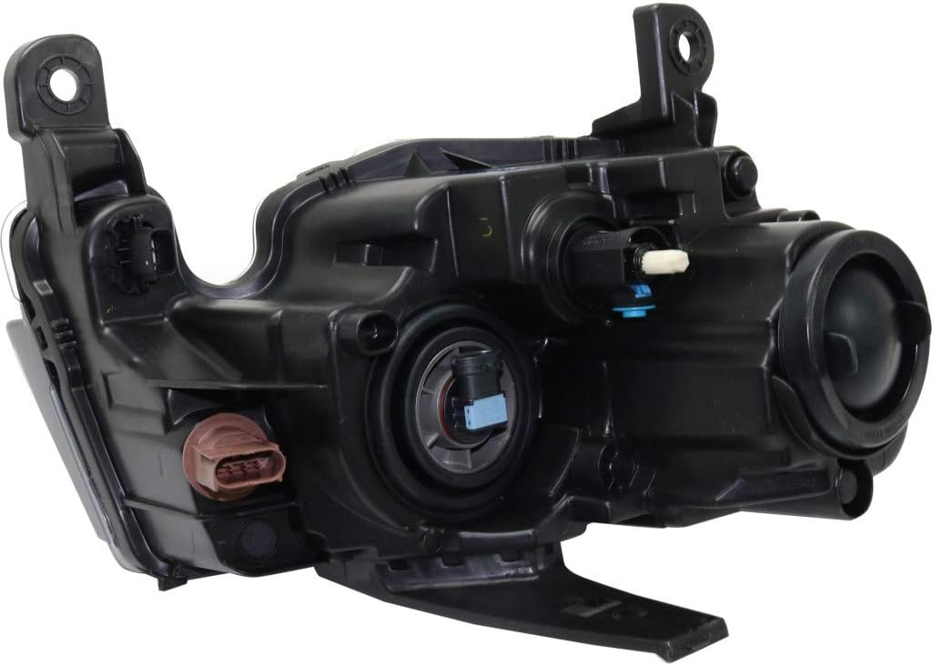 For Jeep Grand Cherokee Headlight Assembly 2017 18 19 2020 Driver Side Black Bezel Halogen Type CAPA Certified CH2502309 | 68266647AE