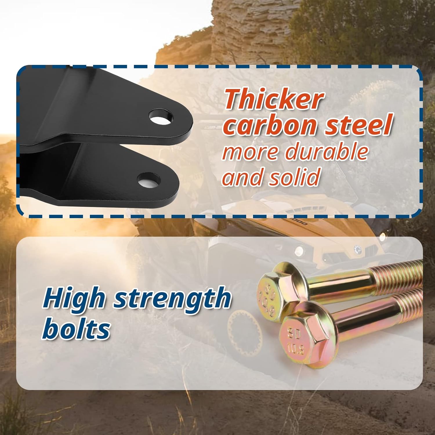 SANOVA 2.5 Inch Full Lift Kits for Can-Am Commander 800/1000/ X/Max 2011-2021,2.5