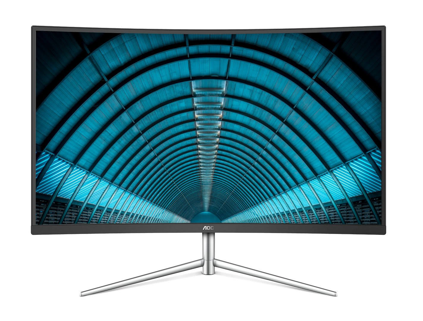 AOC C32V1Q - 31.5x22 Curved LCD Monitor - FullHD - Black/Silver