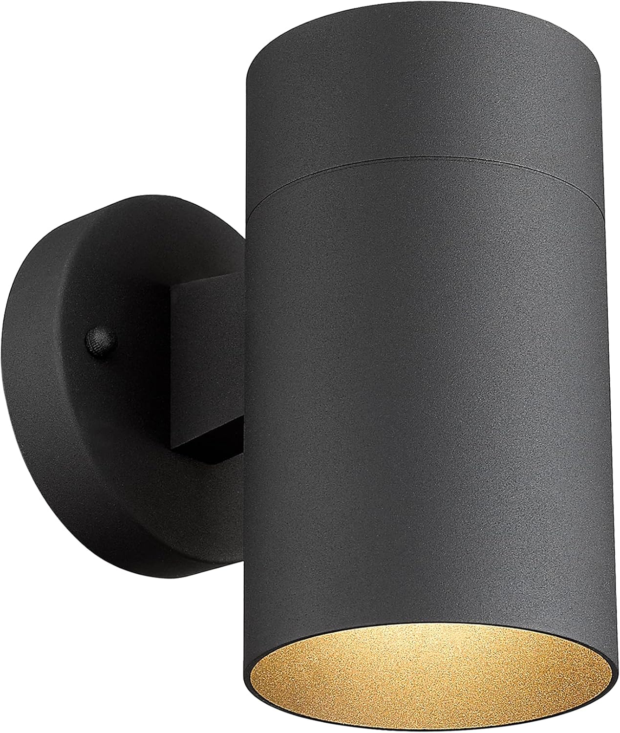 Ken & Ricky Outdoor Wall Light, Exterior Wall Sconce, Outside Wall Light Fixtures with Matte Black for Porch Garage Patio Doorway Entryway House -1 Pack