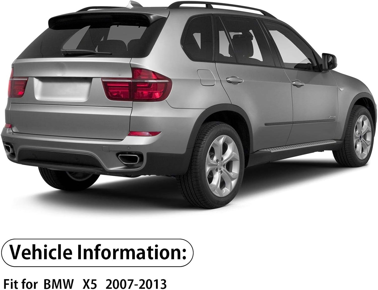 Rear Driver Side Liftgate Hatch Power Lift Supports Struts Replacement for BMW X5 E70 2007-2013