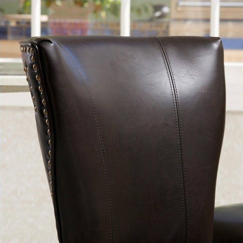 Noble House Trent Home Thelma Accent Dining Chair in Brown