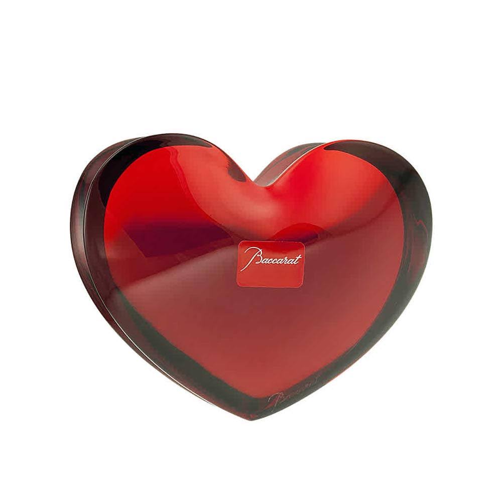 Baccarat Crystal Ruby Zinzin Heart Large 2103967