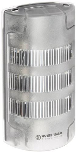 Werma 691.100.55 FlatSIGN BM, 24 VAC/DC, PC/ABS Blend, Green/Yellow/Red