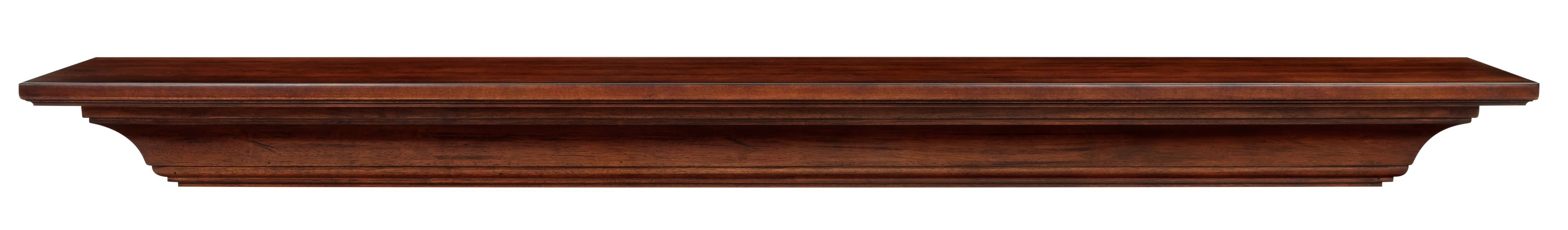 Pearl Mantels Homestead Transitional Fireplace Mantel Shelf, Antique