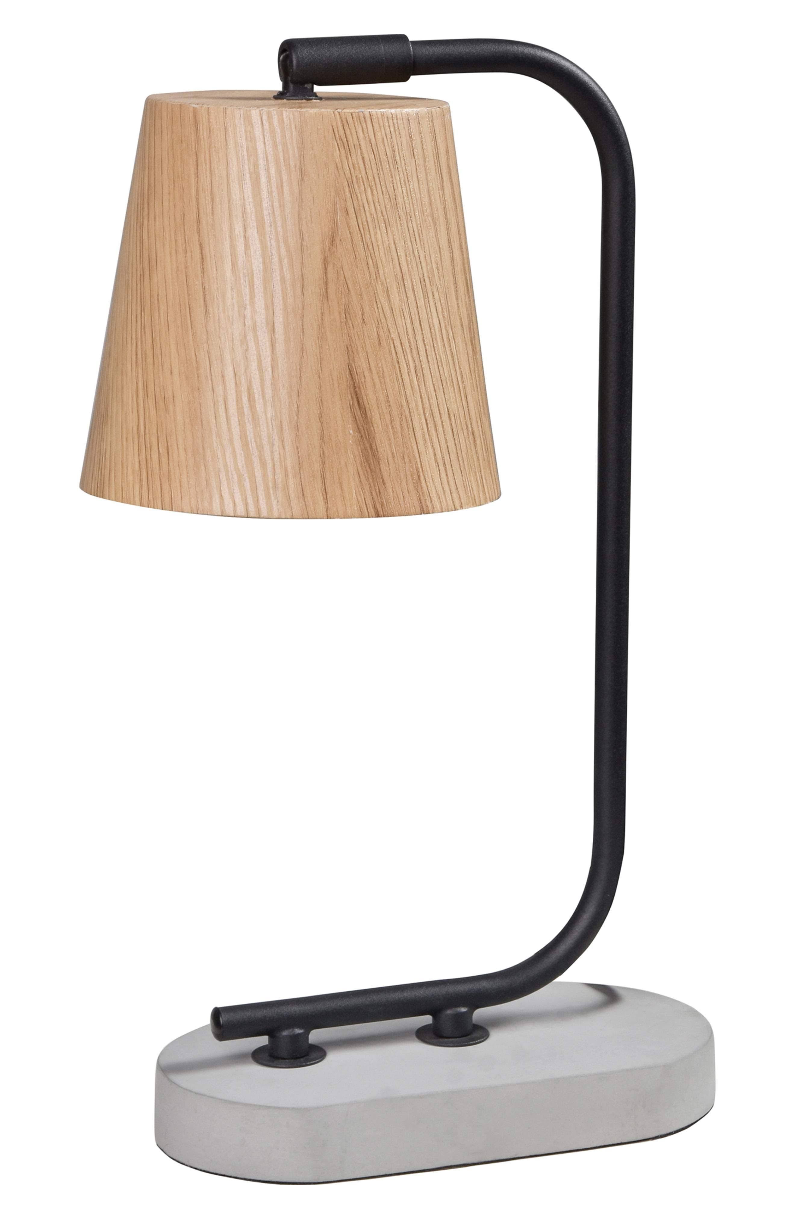 Buckland 15x22 High Textured Black Accent Table Lamp