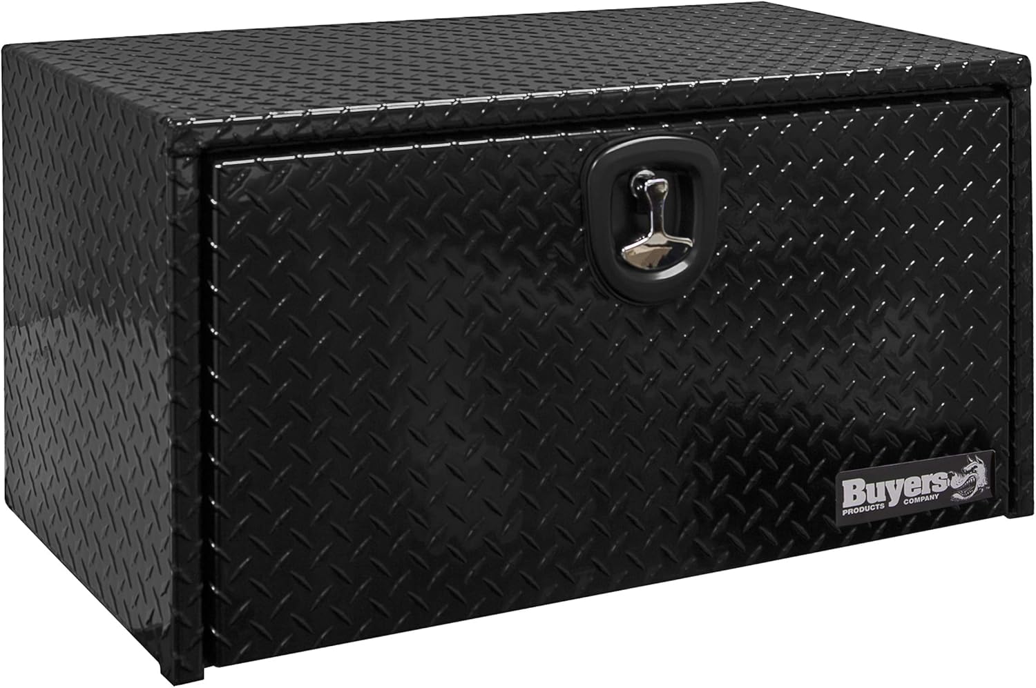 Buyers Products - 1725105 Underbody Truck toolbox, Black Diamond Tread Aluminum, 18 x 18 x 36 Inches