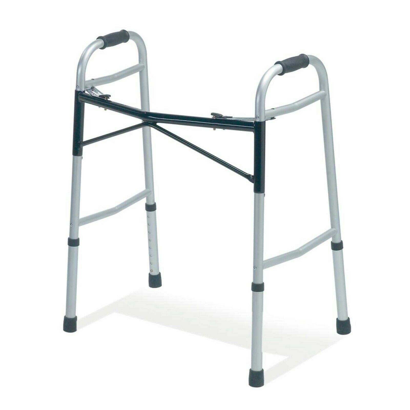Medline Bariatric Folding Walkers Adult - 650 lb Capacity Case of 2
