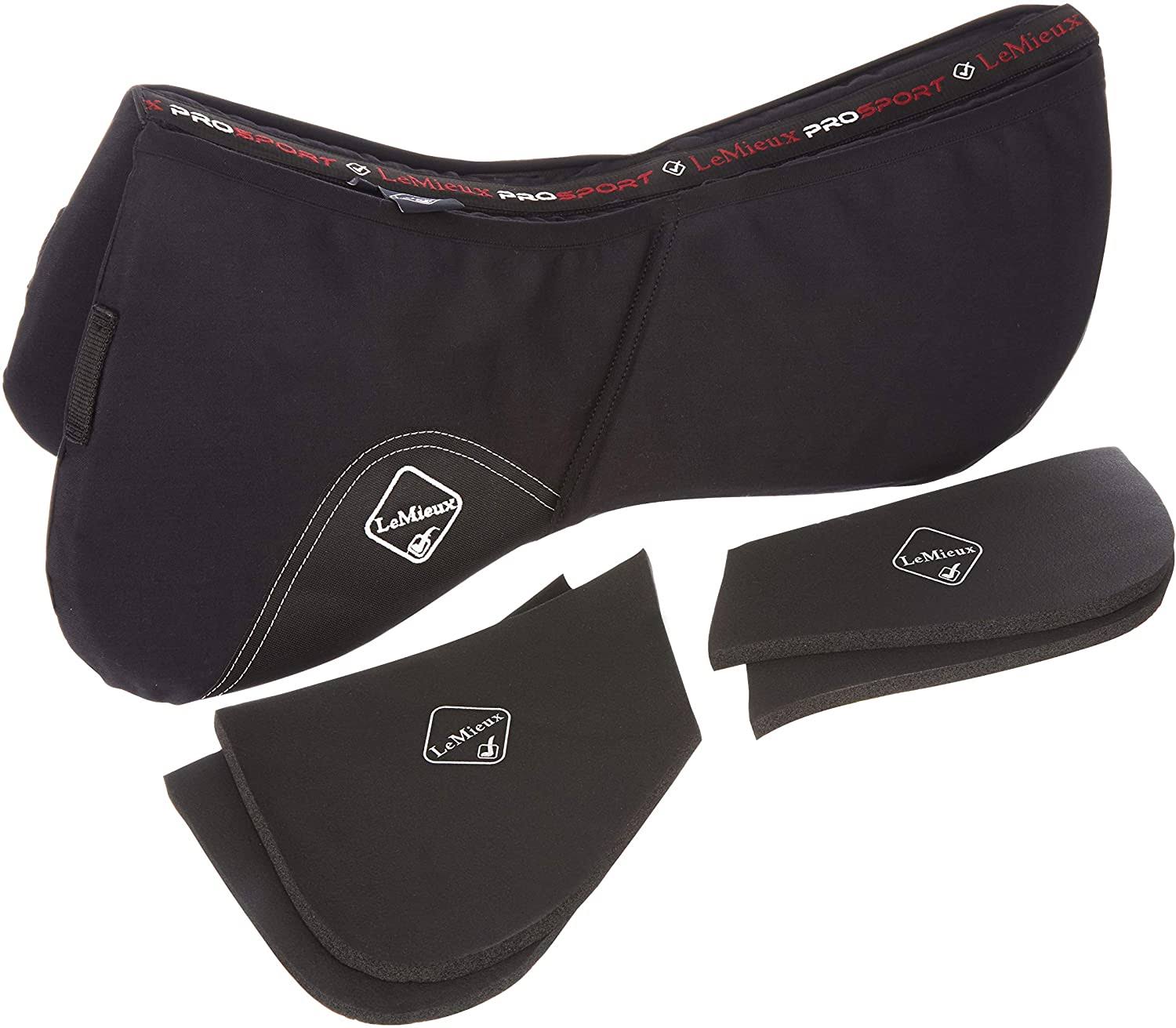 LeMieux Pro-Sorb Plain Half Pad - Black