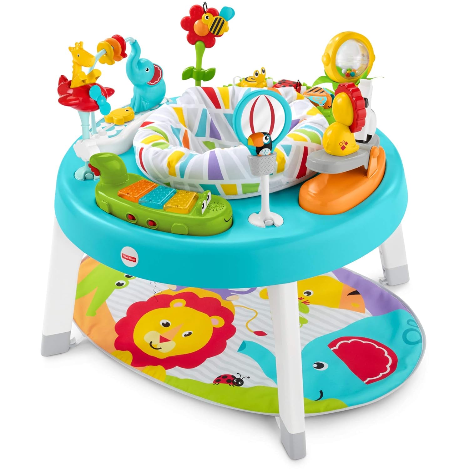 Fisher-Price 3-in-1 Sit-to-Stand Activity Center, Baby to Toddler Convertible Play Center