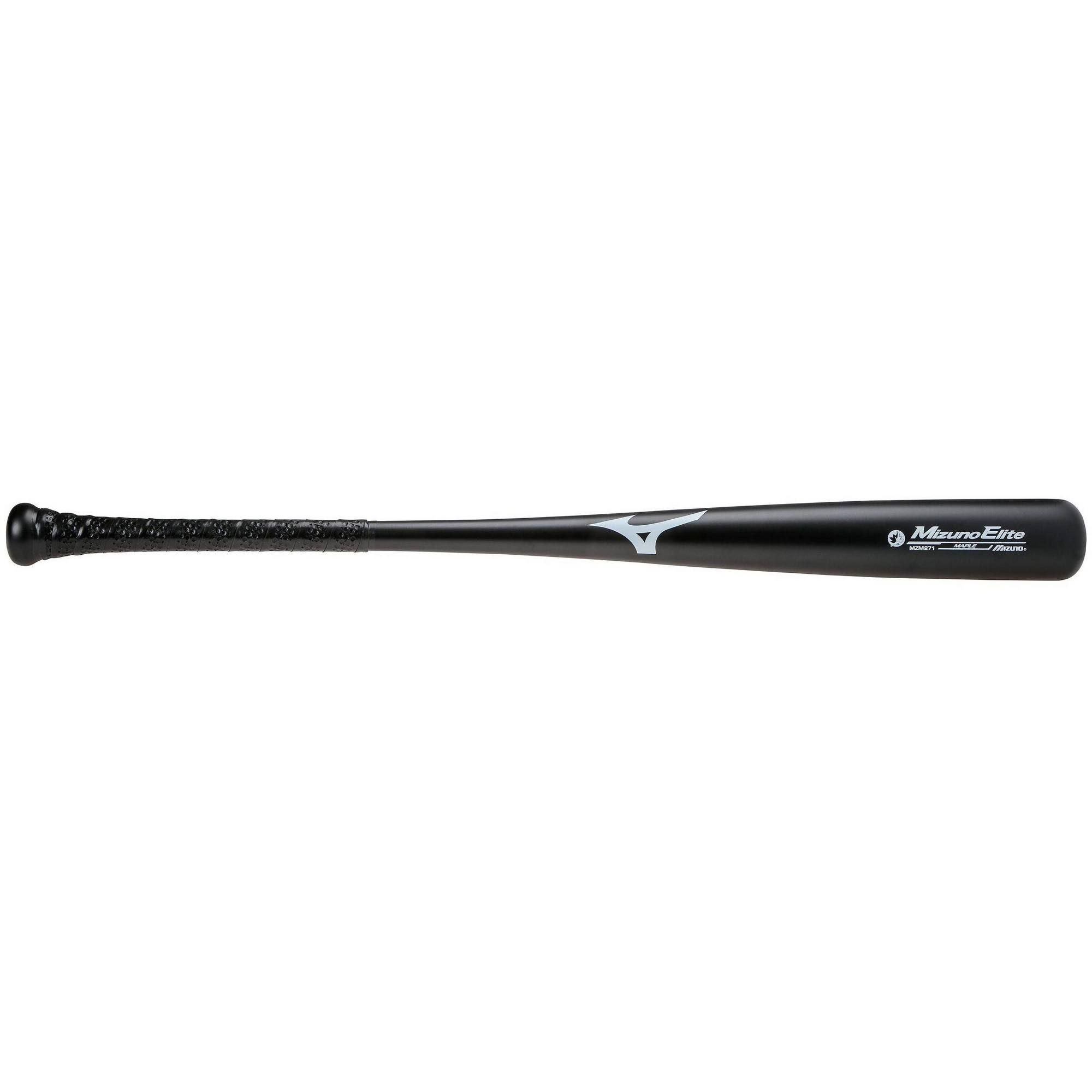 Mizuno MZM 271 Maple Elite Wood Baseball Bat - Black